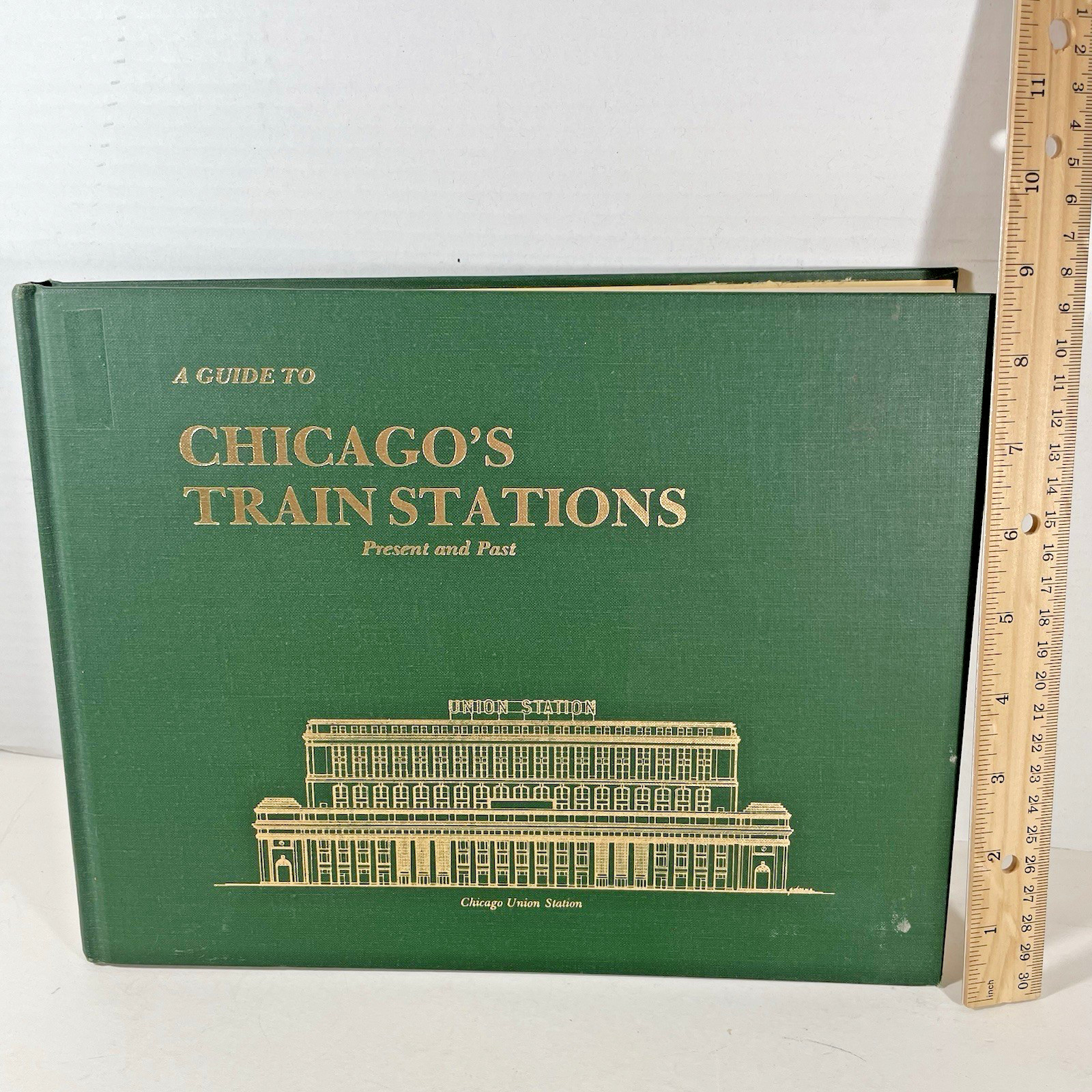 A Guide to Chicago’s Train Stations Book Bach & Wolfson 286/300 Signed LTD ED