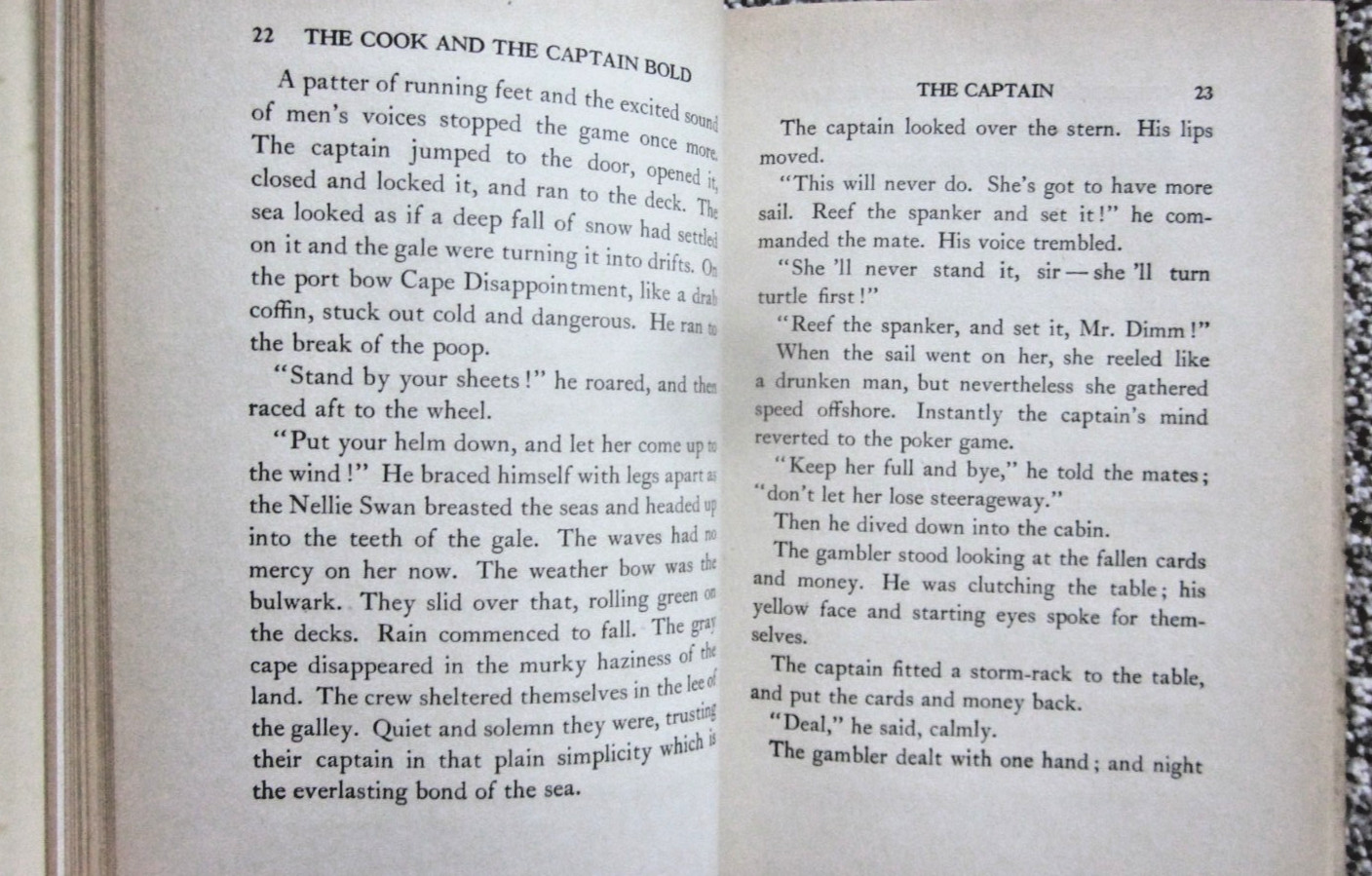 COOK and the CAPTAIN BOLD by AARTHUR MASON / HC / 1924 / With ACCEPTABLE JACKET