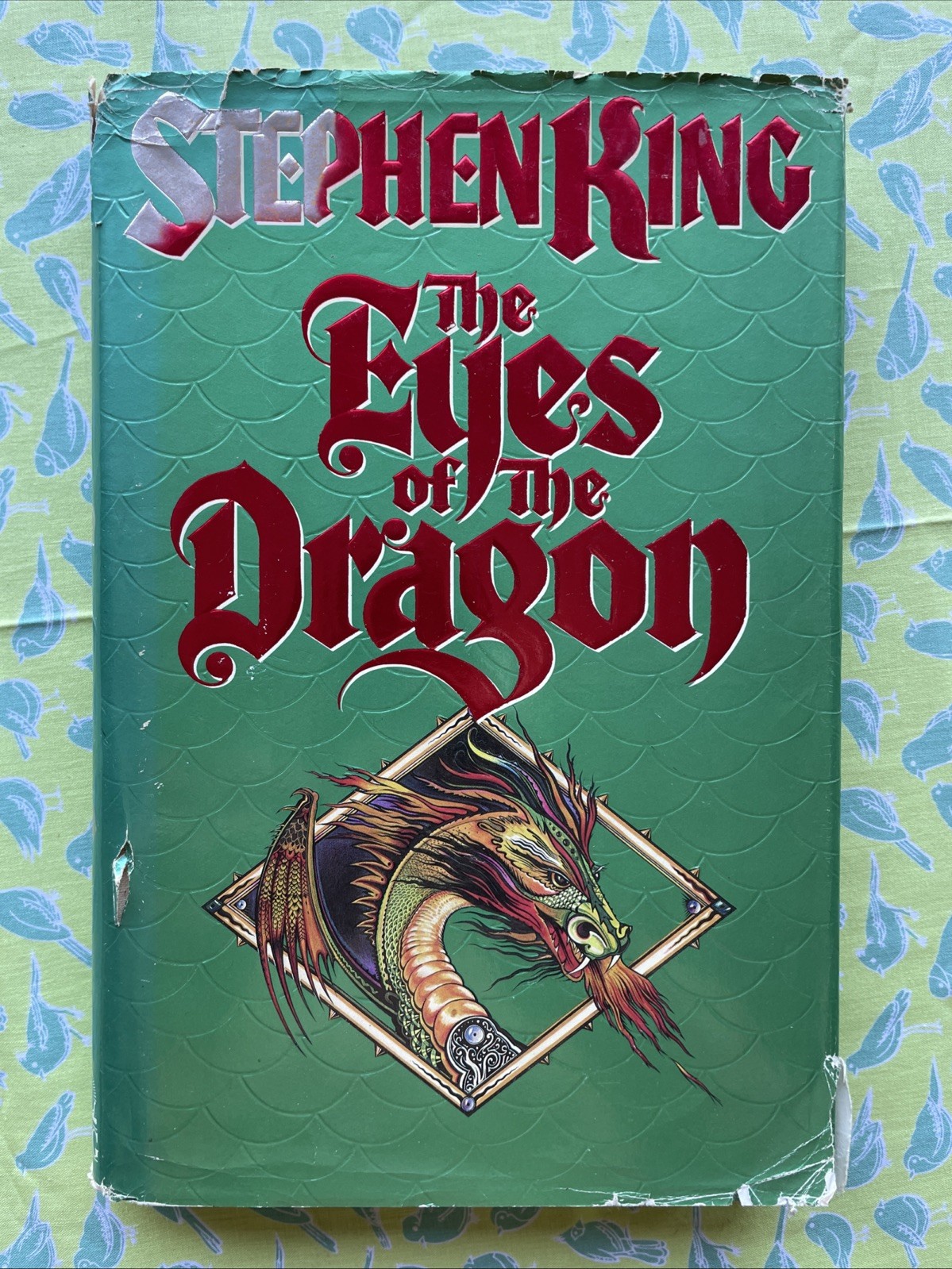 The Eyes of the Dragon by Stephen King (1987 1st/1st Viking HCDJ Illustrated)