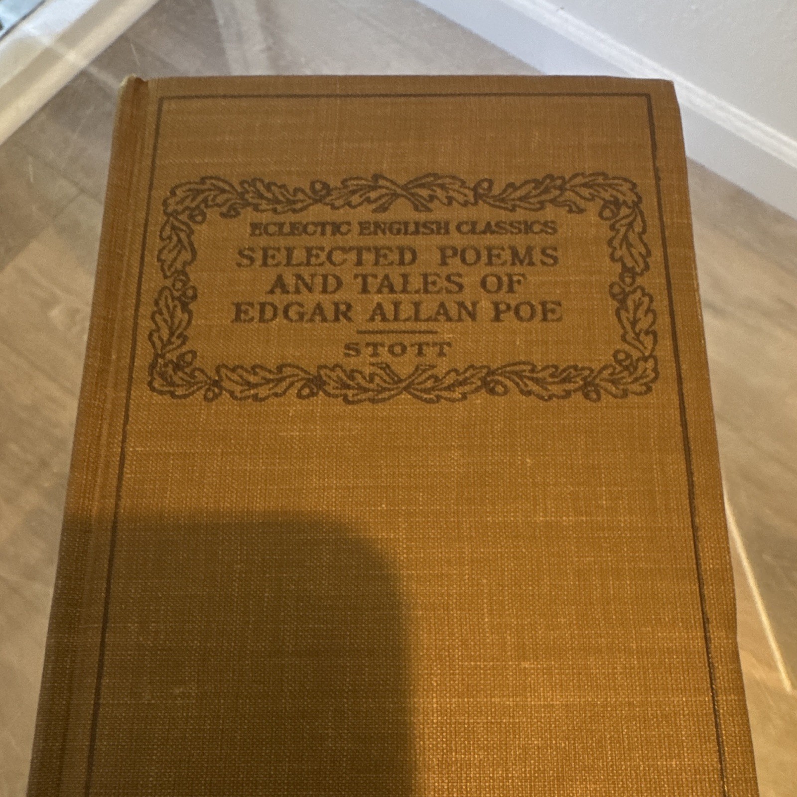 Edgar Allan Poe Selected Poems and Tales HC Illustrated American Book Co 1914