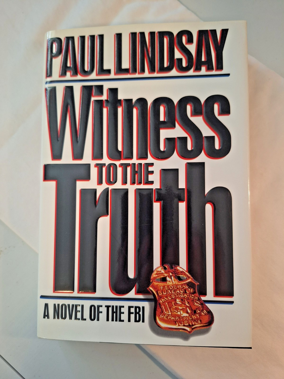 WITNESS To The TRUTH By PAUL LINDSAY 1ST EDITION BRAND NEW/STIFF STIFF STIFF