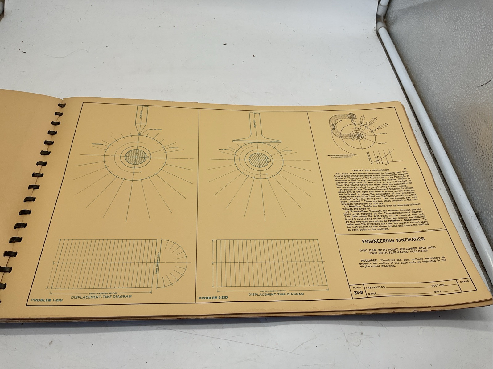 Problems In Engineering Kinematics Lewis Miller Headley 1950’s problem Workbook