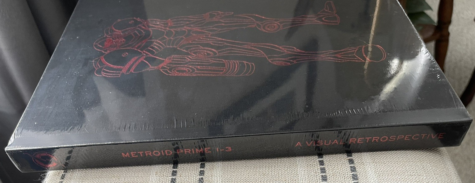 Metroid Prime 1-3: A Visual Retrospective Hardcover Artbook NEW SEALED Fast Ship