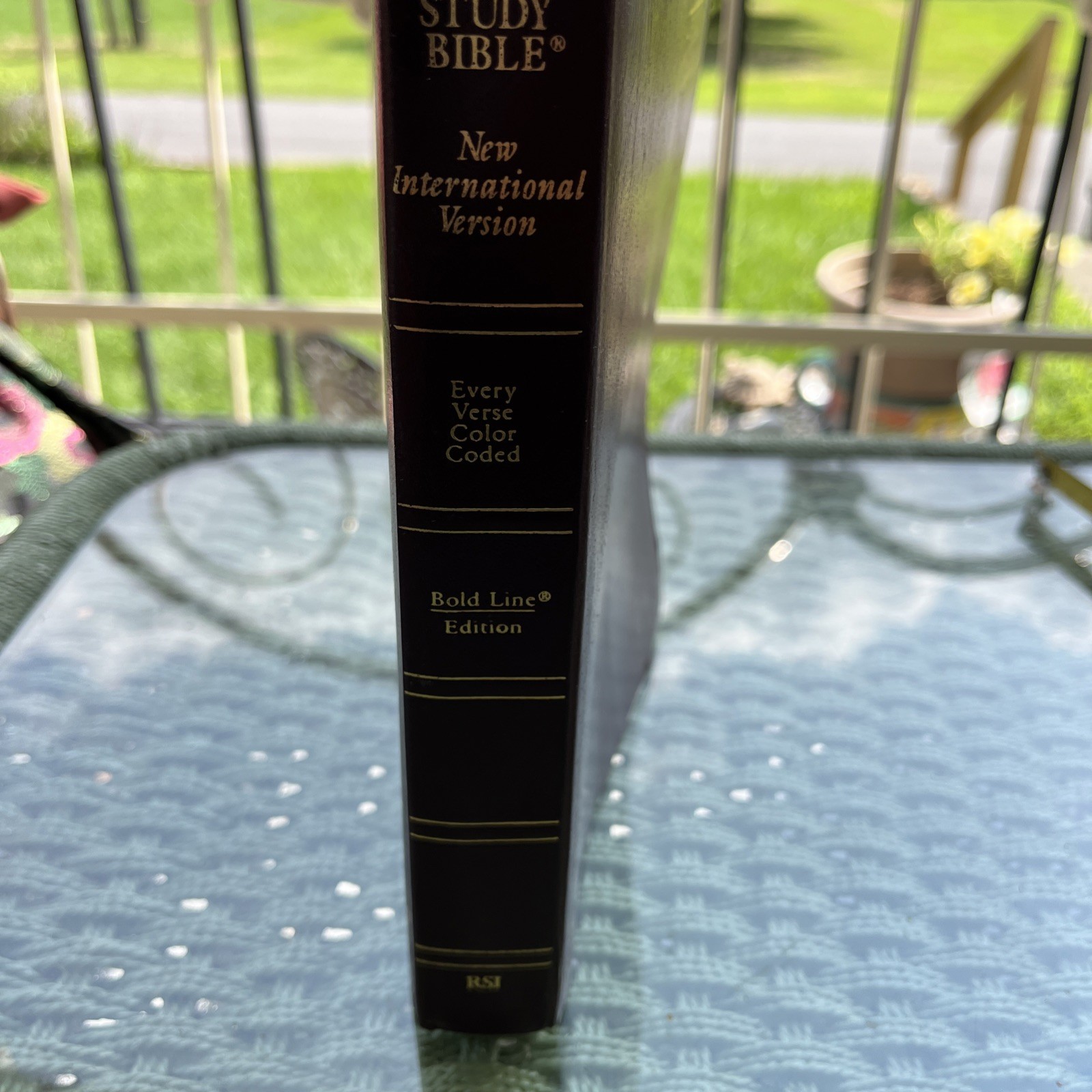 Rainbow Study Bible NIV New International Version Genuine Bon Leather Zig Ziglar