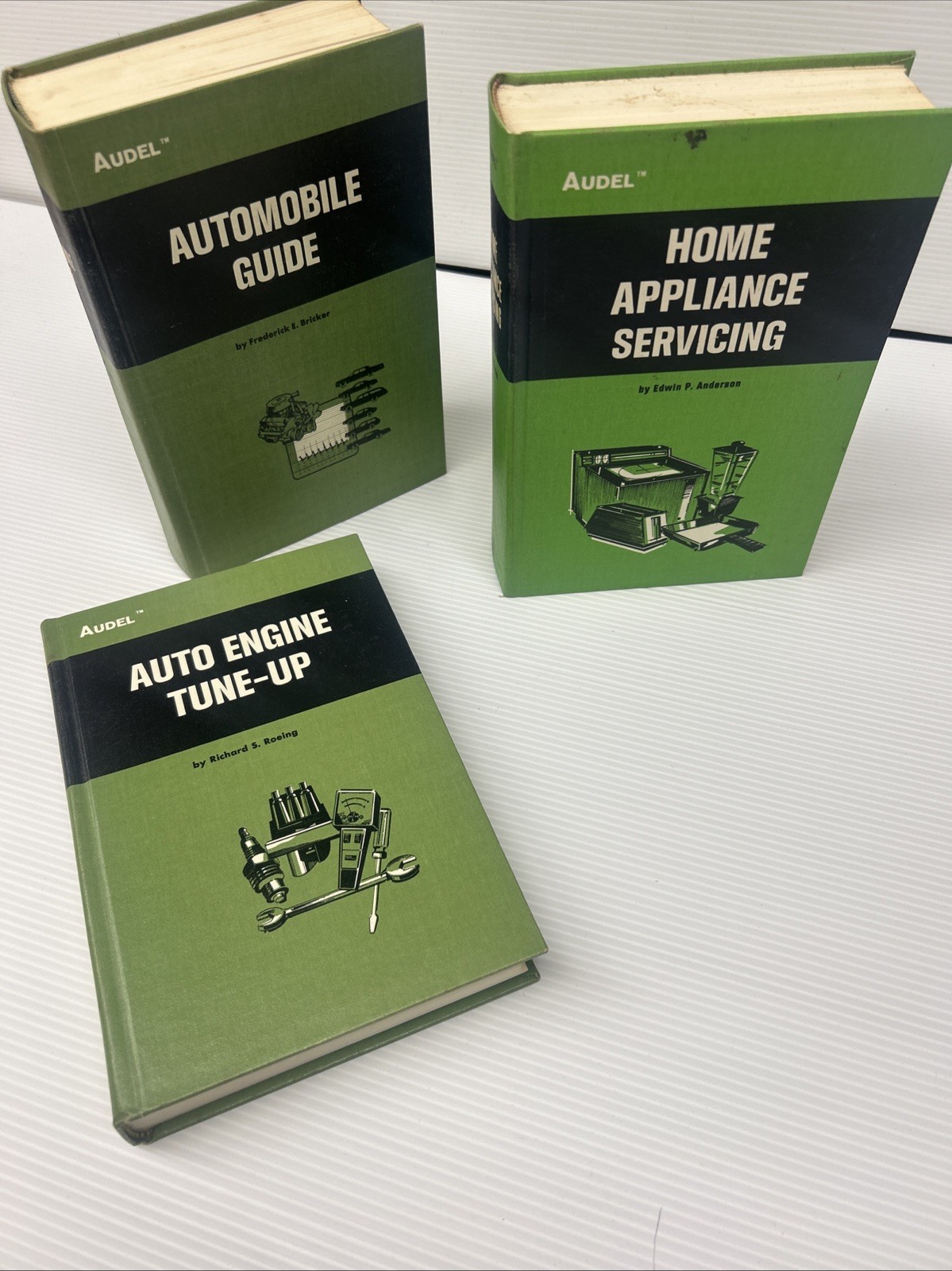 Automobile Guide, Auto Engine Tune-Up,Home Appliance Servicing 3 Book Set 6.1.20