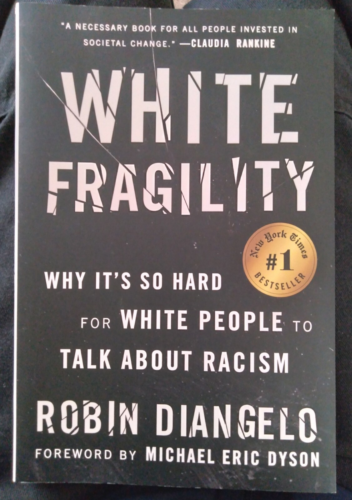 White Fragility Why It’s So Hard for White… Robin Diangelo paperback FREE SHIP