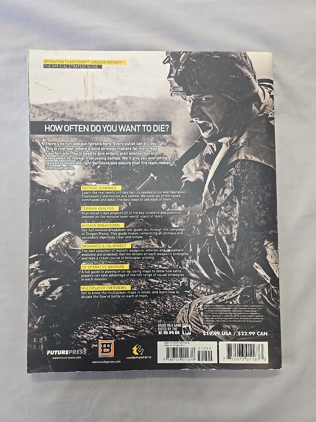 Operation Flashpoint: Dragon Rising Official Strategy Guide Future Press Book