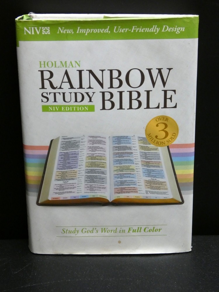 NIV RAINBOW Study Bible, Jacketed Hardcover by Holman Bible Publishers 2015