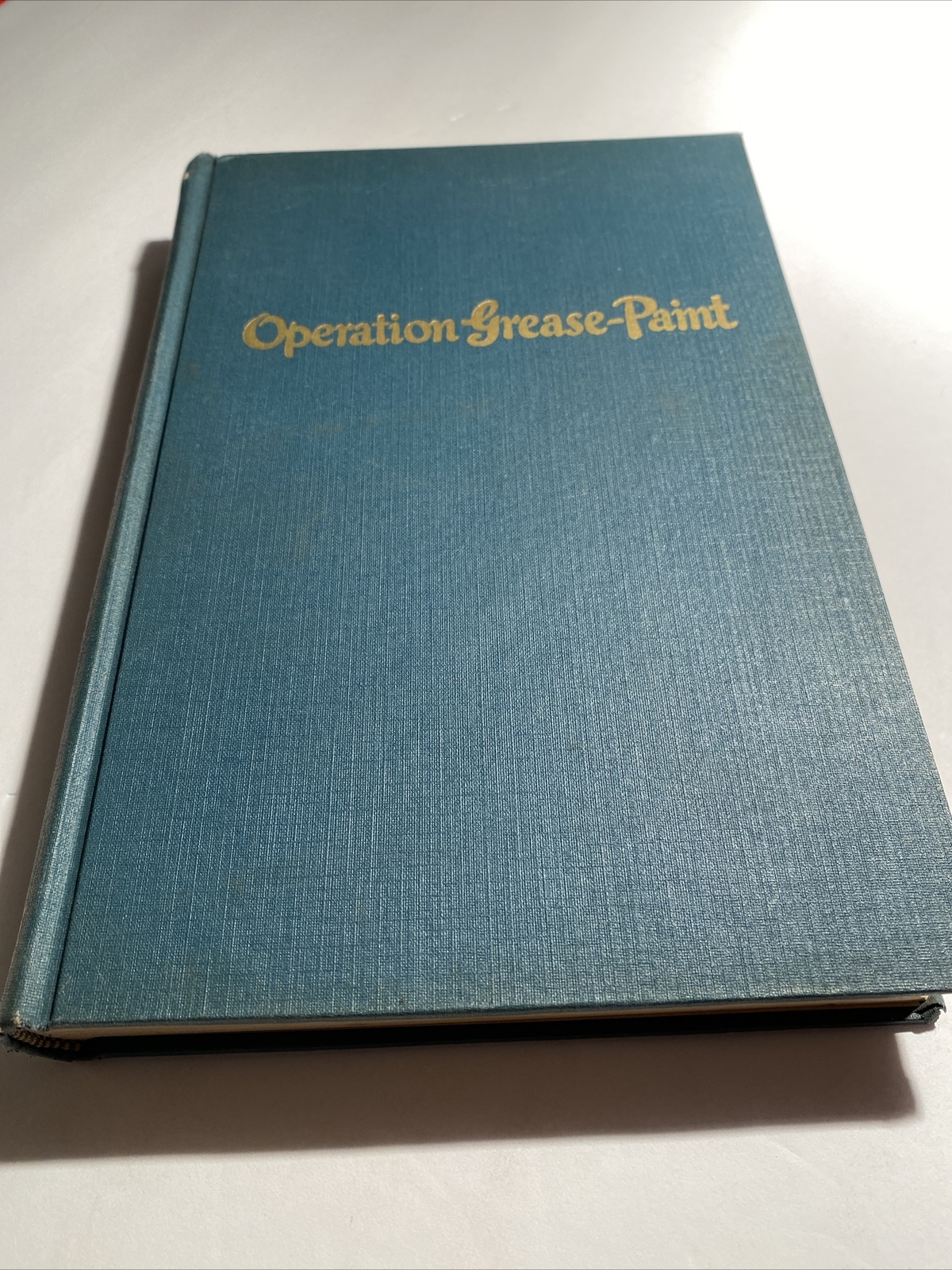 Operation Grease Paint 1951 Signed By The Author Annabelle Rucker Williams abb
