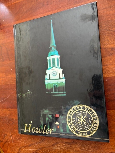 1989 Wake Forest University Yearbook, THE HOWLER, Winston-Salem, North Carolina