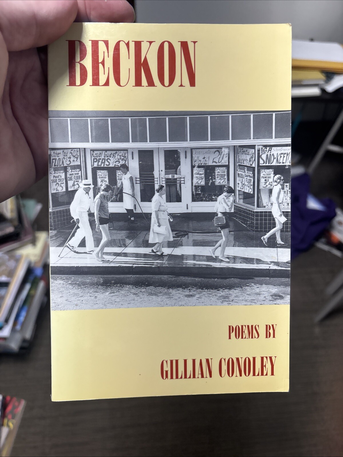 Beckon by Gillian Conoley (1996, Trade Paperback)