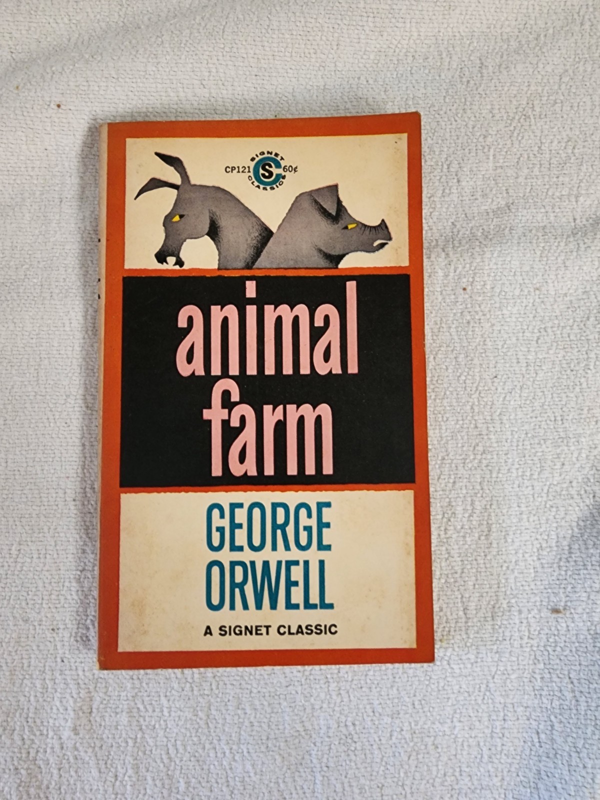 George Orwell Animal Farm Paperback New American Library Signet Classic Politic…