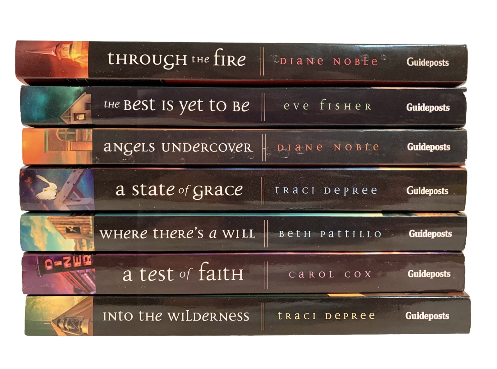 Lot of 7 Guideposts MYSTERY AND THE MINISTERS WIFE SERIES Christian Fiction Book