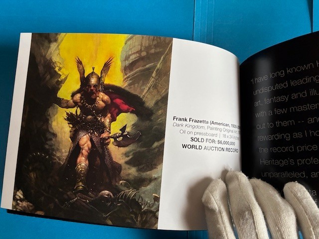 Illustration Art Auction Results Summary Book Heritage Auctions
