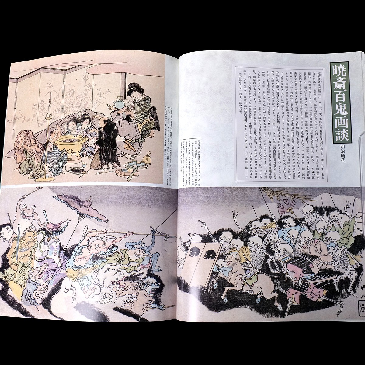 Japanese YOKAI Monsters 1987 Tattoo Art Reference Book Demons Goblins Kappa