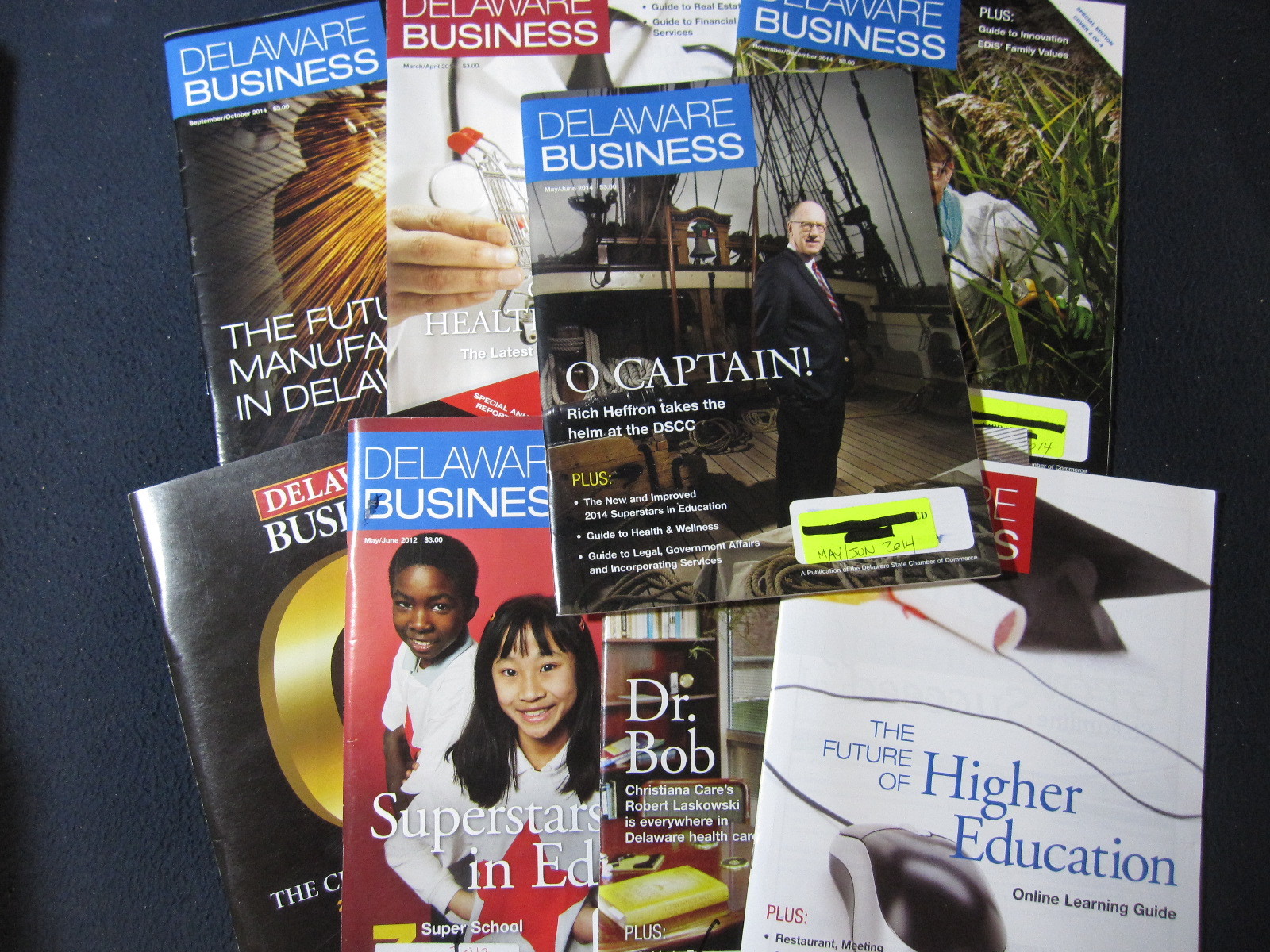 Delaware Business: Misc Set of 8 – Includes Shipping!!