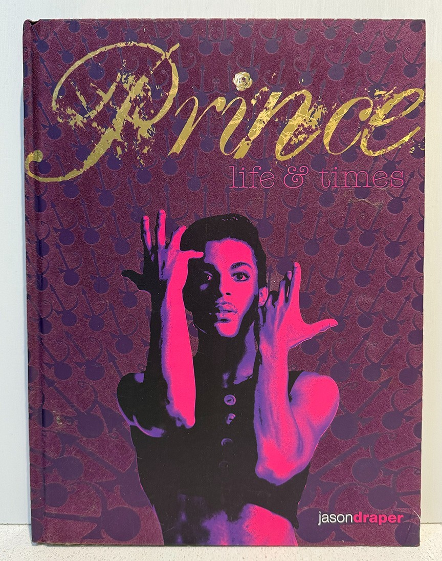 PRINCE: Life & Times, Book by Jason Draper, 216 Pages, Beautiful! ENGLAND =XLNT=