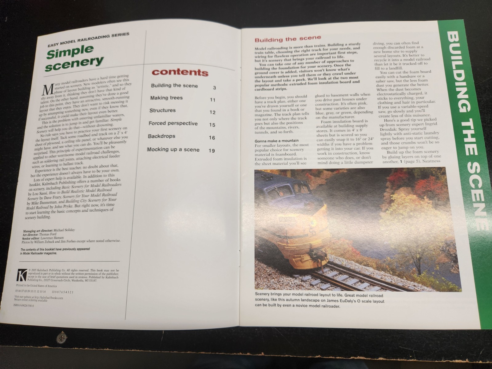 Model Railroader: Simple Scenery Book