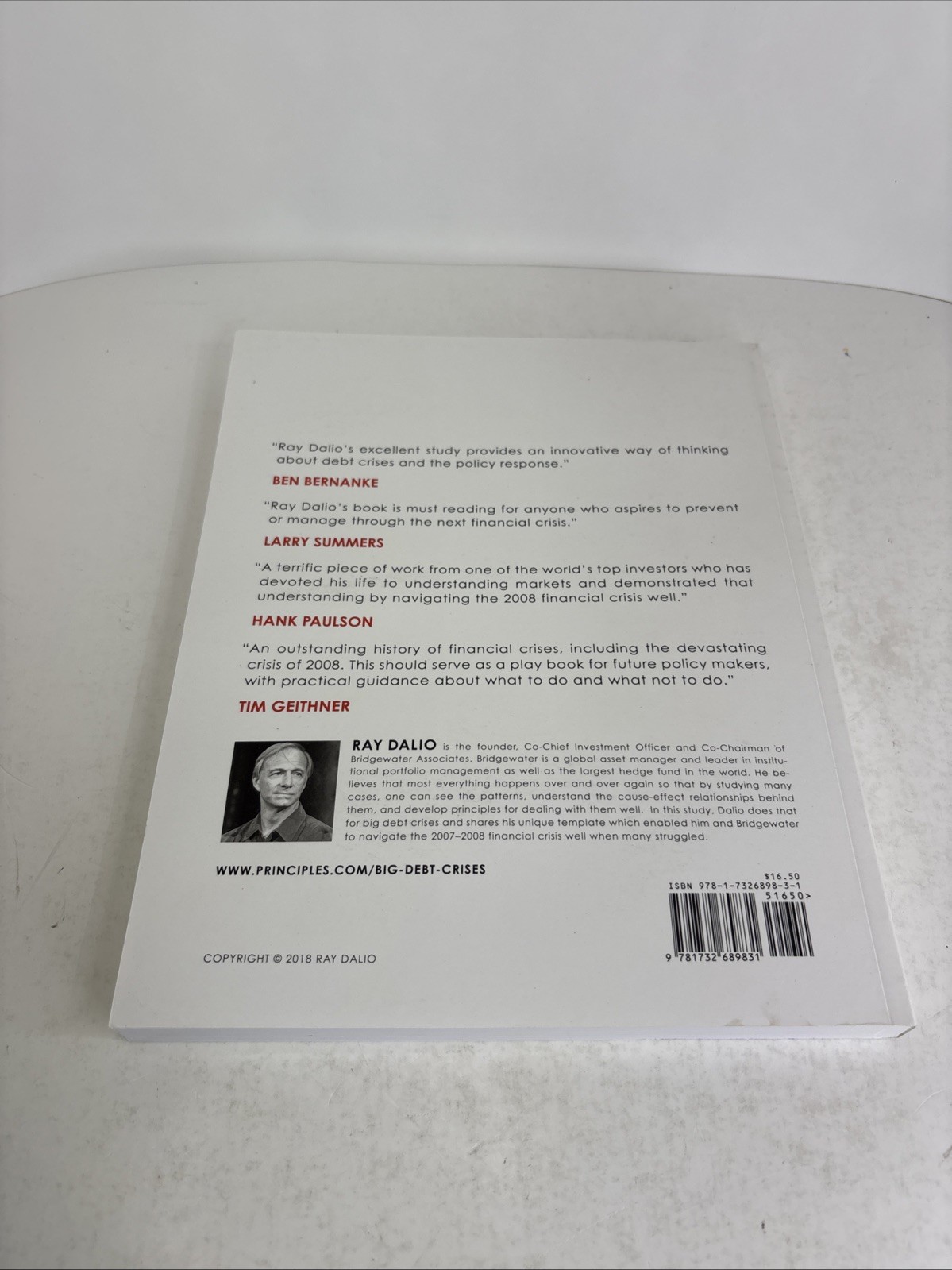 Big Debt Crises (All 3 books)- paperback Dalio, Ray