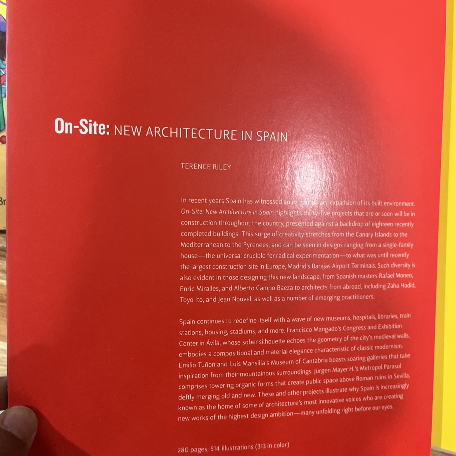 The Museum of Modern Art On-Site: New Architecture in Spain-Terence Riley GOOD