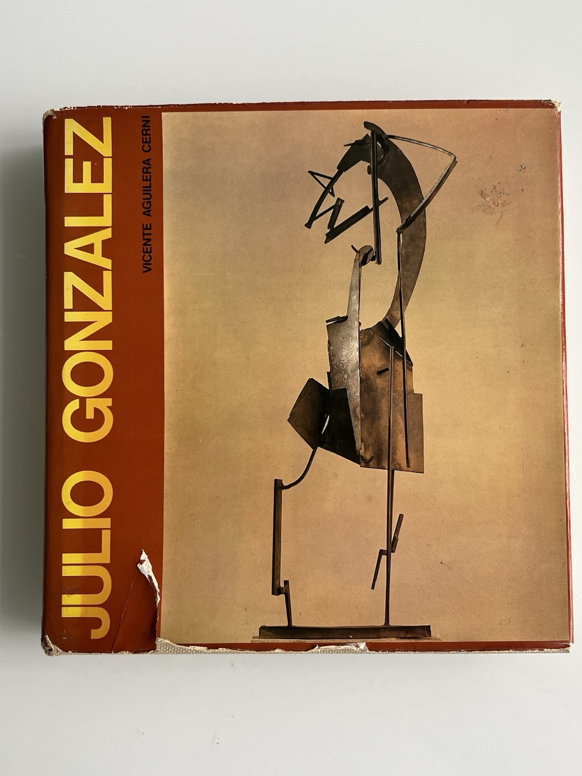 Julio Gonzalez Vicente Aguilera Cerni 1973 HC DJ Art Monograph Illus Sculpture