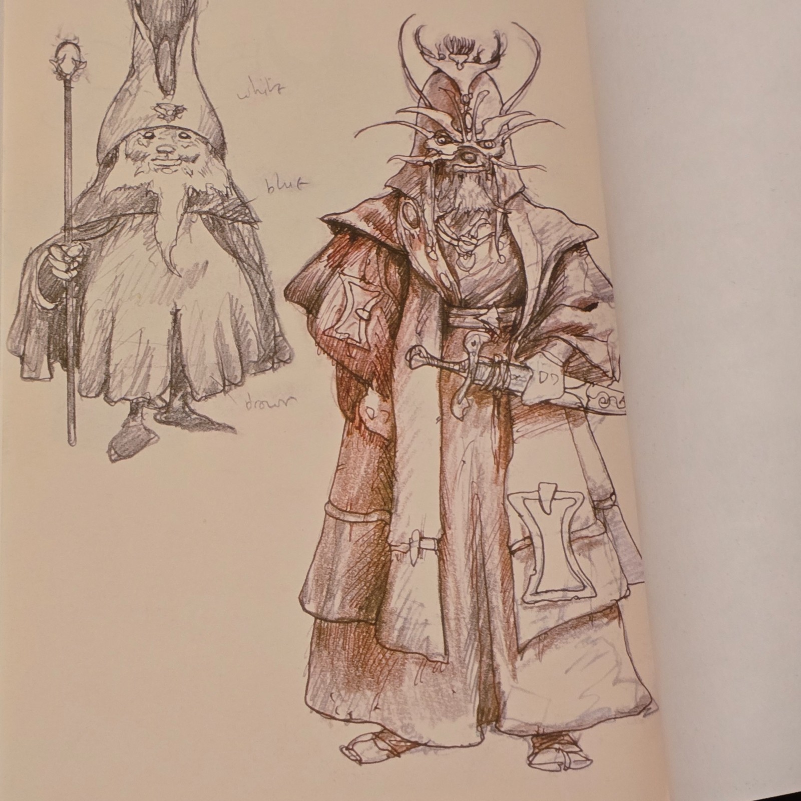 Goblin Companion A Field Guide to Goblins Art Book Fantasy Drawings Brian Froud