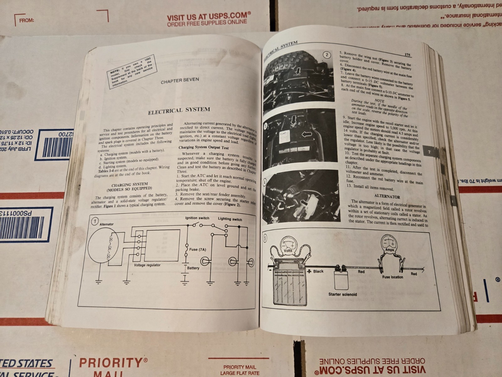 Clymer ATC TRX Fourtrax 70 – 125 1970 – 1987 Repair Manual
