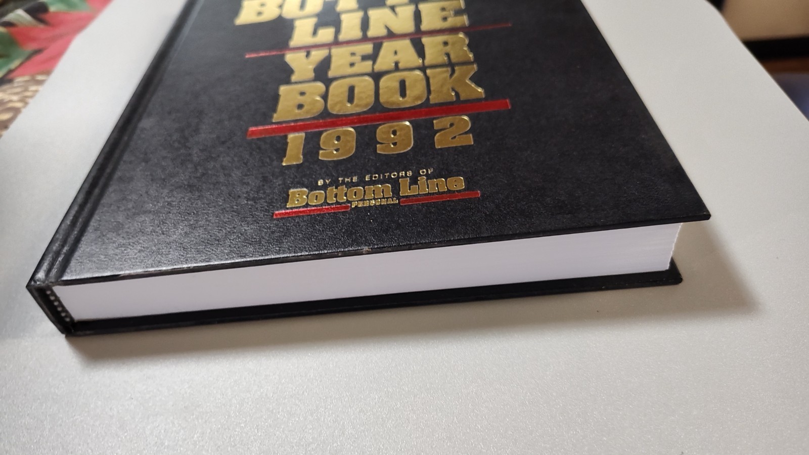 Bottom Line Yearbook 1992 first Edtion