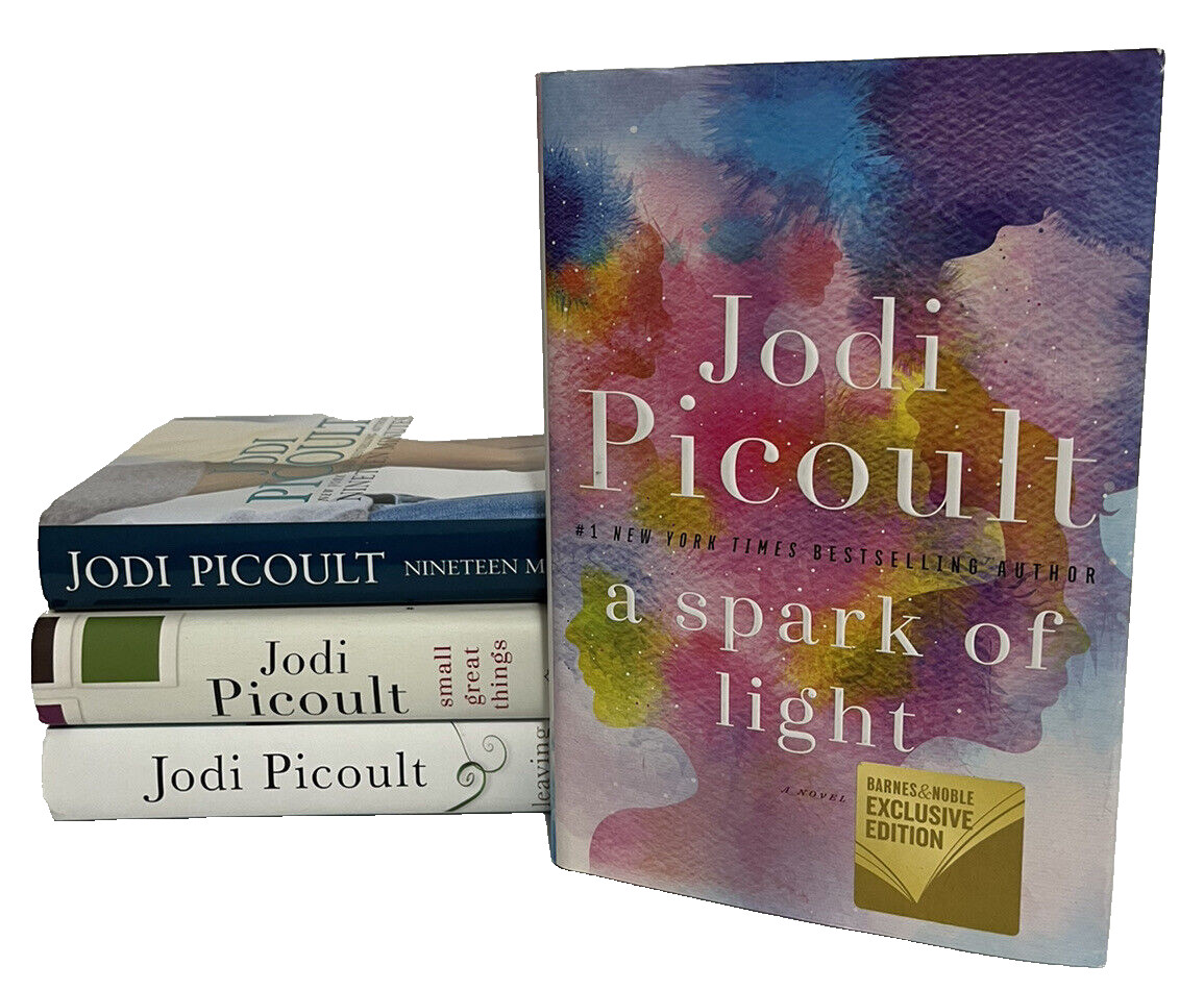 Jodi Picoult 4 Hardcover Books Dust Jackets 2 Inscribed Drama Legal Thriller