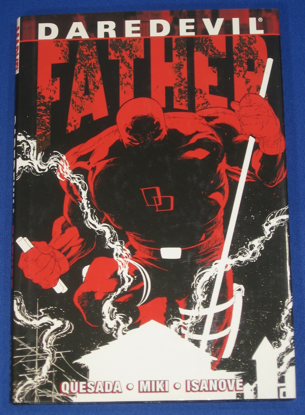 Daredevil Father Hardcover 2007 Joe Quesada Marvel Comic Book 11.25″ x 7.75″