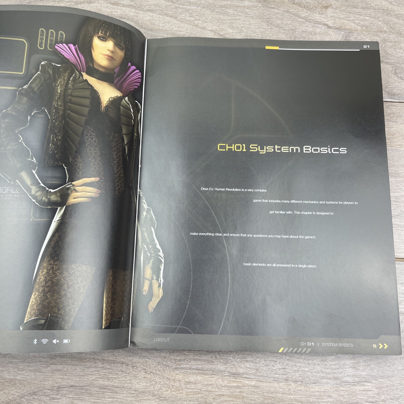 Deus Ex Human Revolution Future Press Official Strategy Guide PS3 Xbox 360