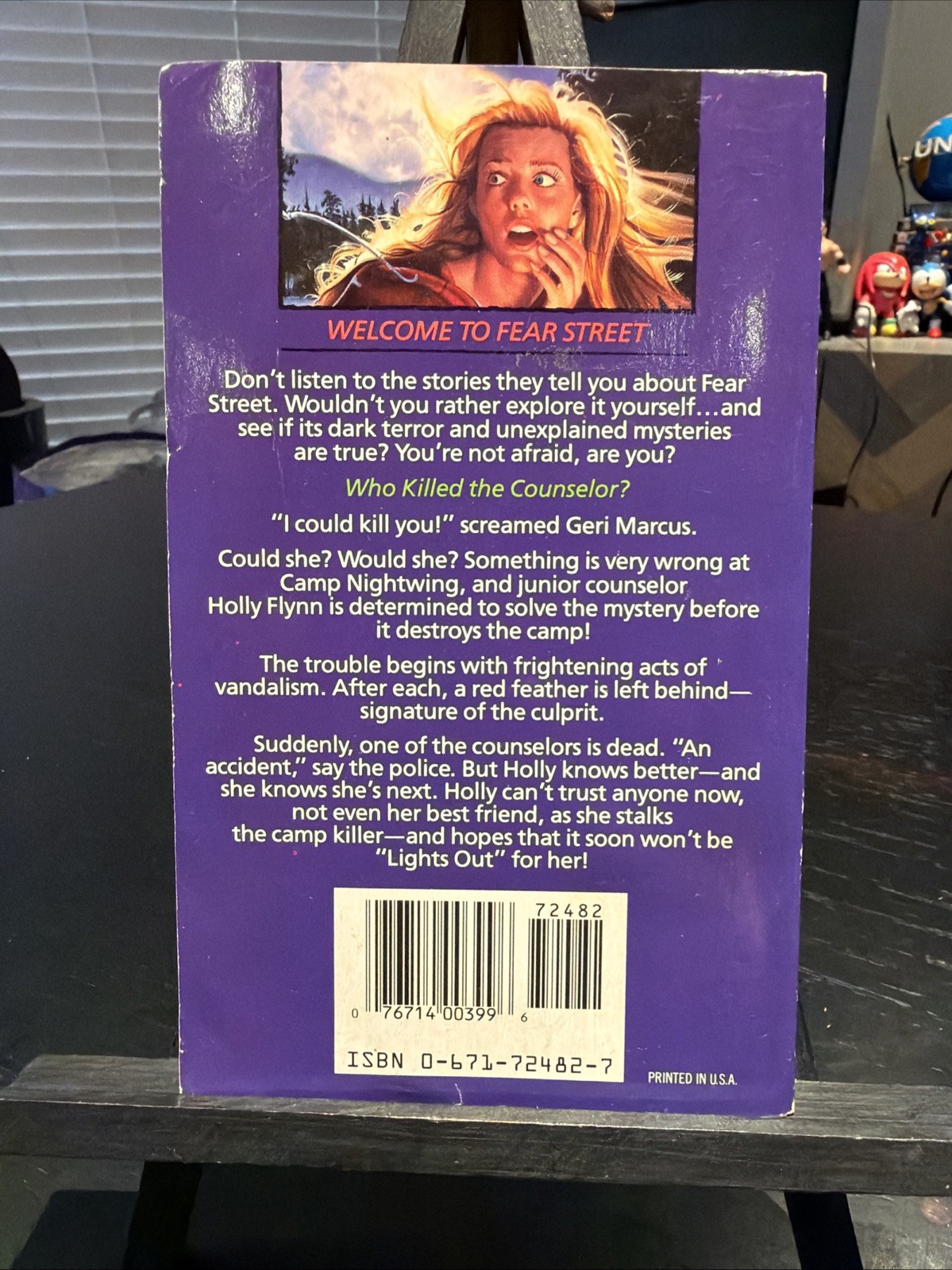 Fear Street Lights Out by R L Stine (1991) Goosebumps Horror CULT RARE HTF NM