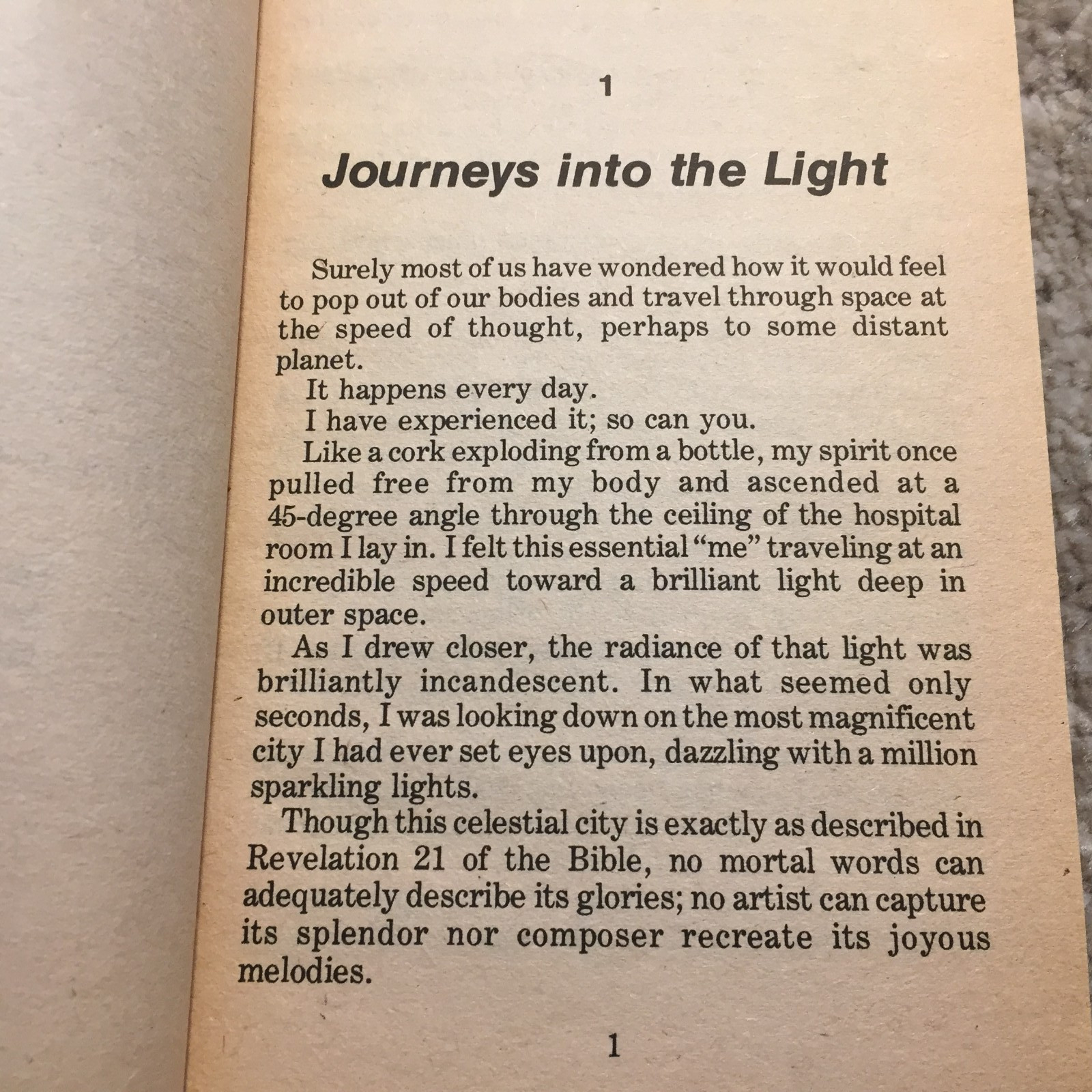 On The Other Side Marvin Ford 1978 Logos International Near Death Experiences
