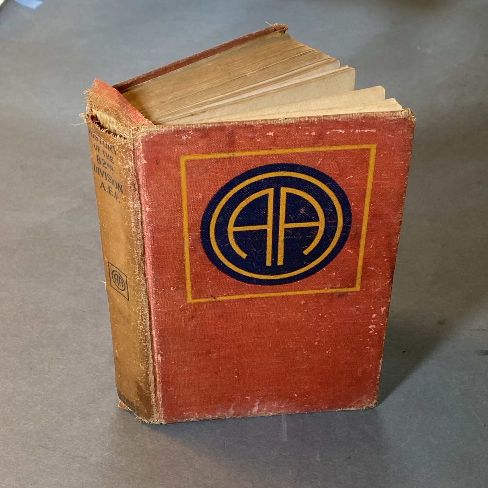 Official History of the 82nd Division AEF 1917-1919 Book WW1 Antique