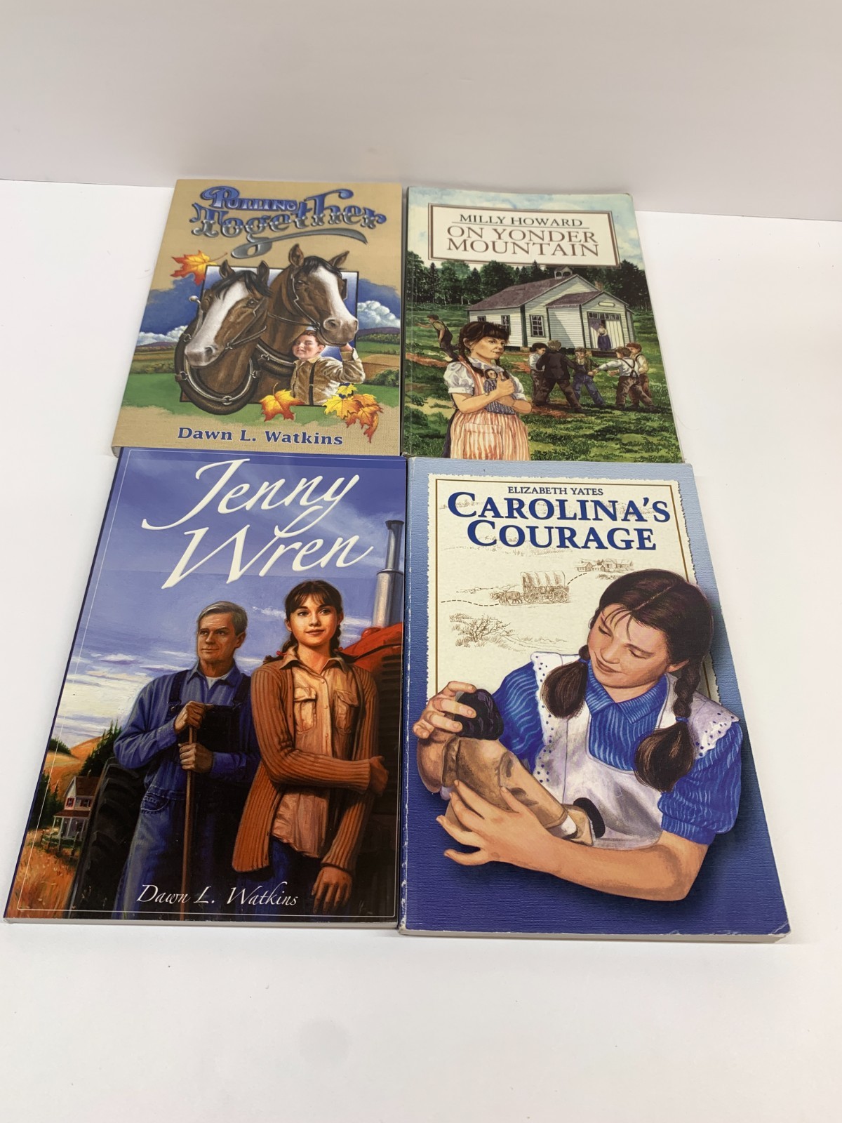 Pulling Together/Carolina’s Courage/Jenny Wren/On Yonder Mountain BJU Press Bks