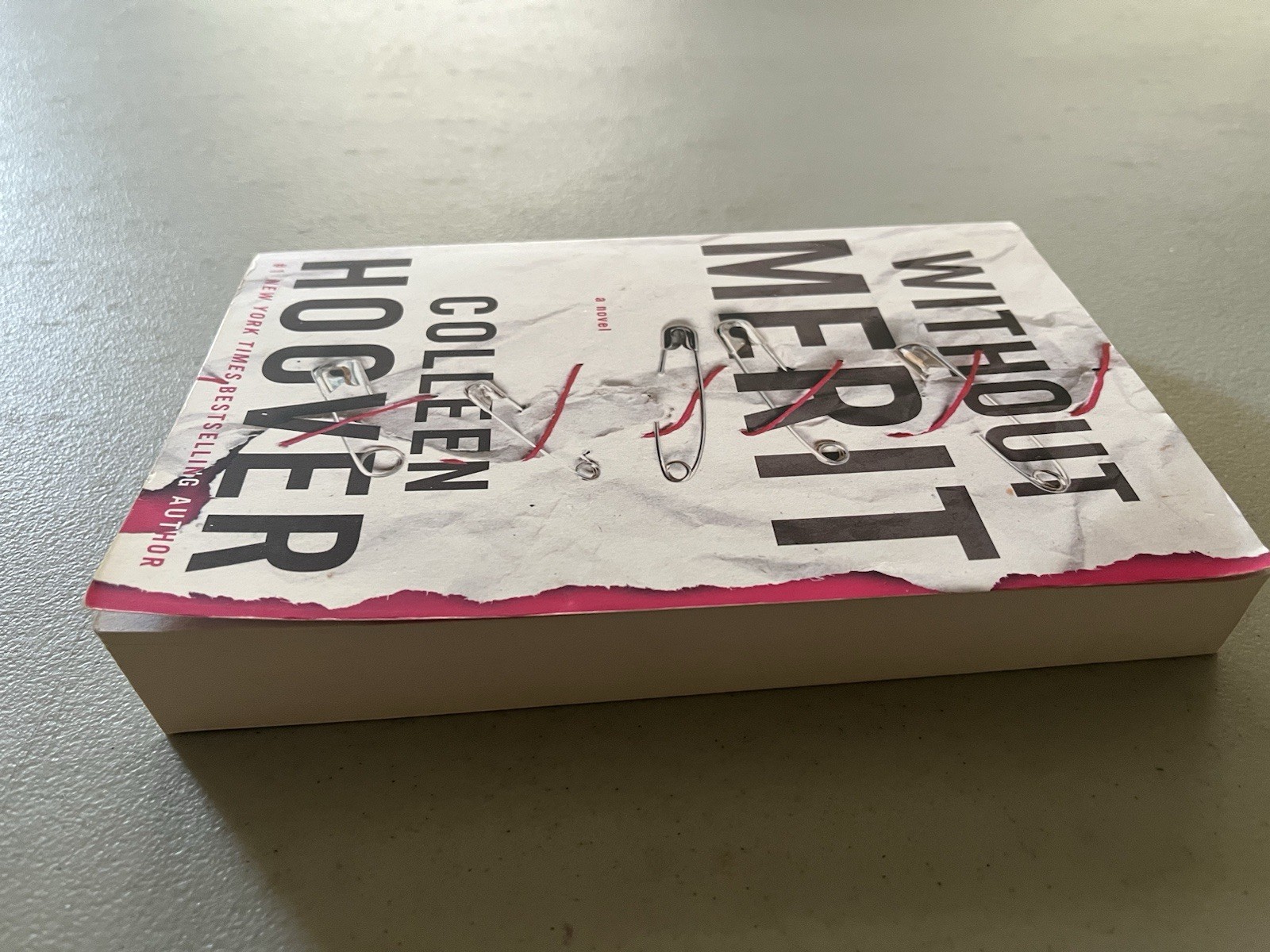 Without Merit : A Novel by Colleen Hoover (2017, Trade Paperback)