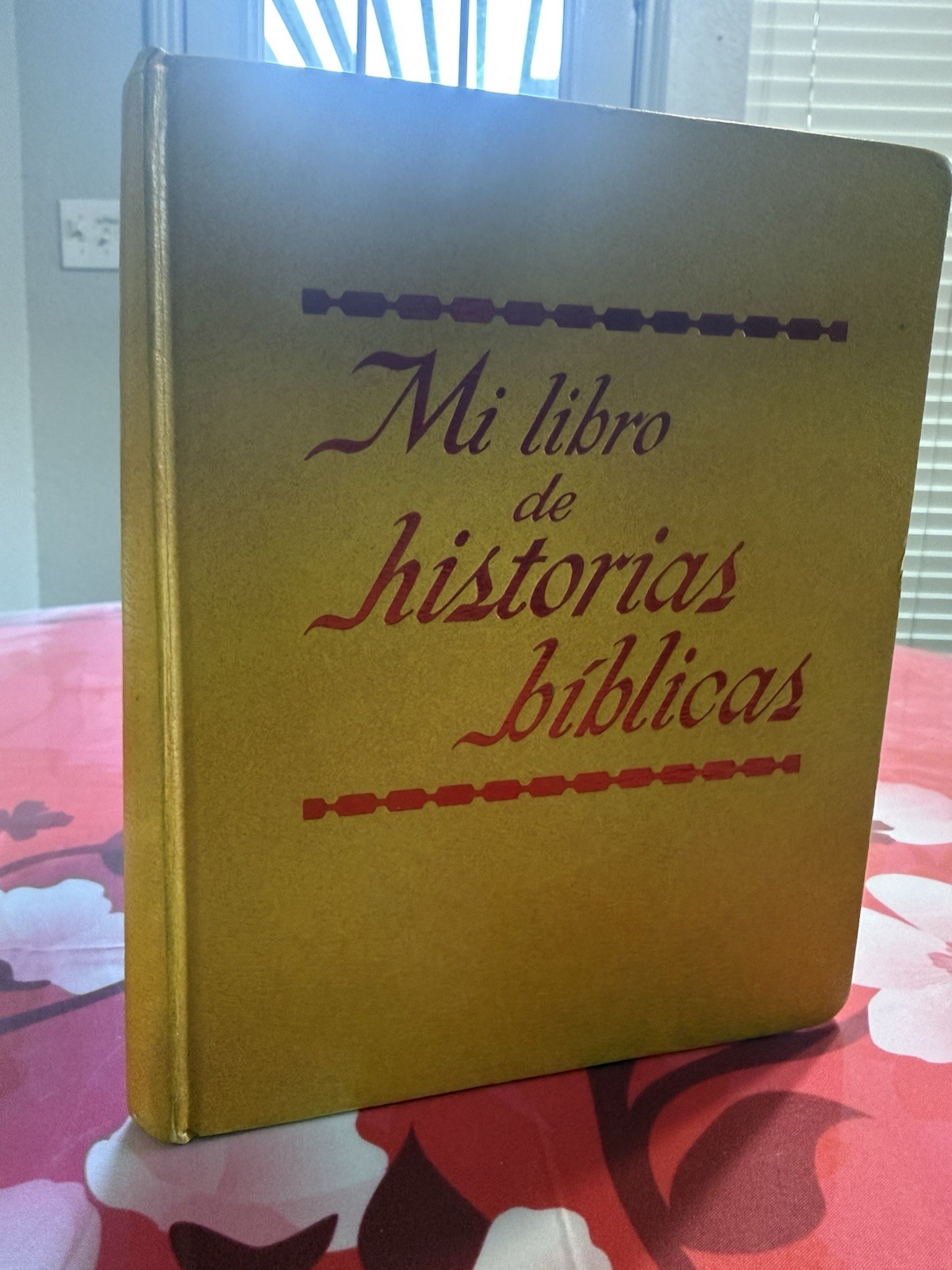 Mi Libro de Historias Biblicas (My Book of Bible Stories Spanish) 1978 HC