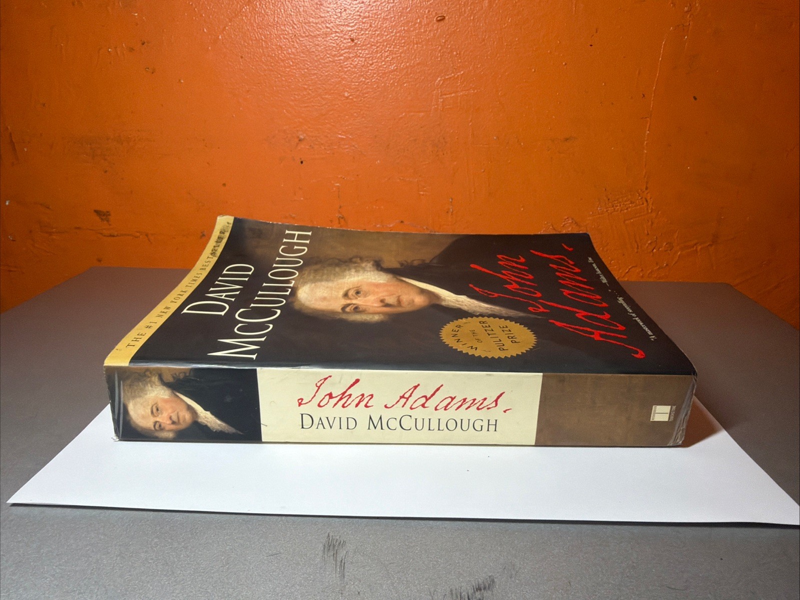 John Adams by David McCullough (2002, Trade Paperback)