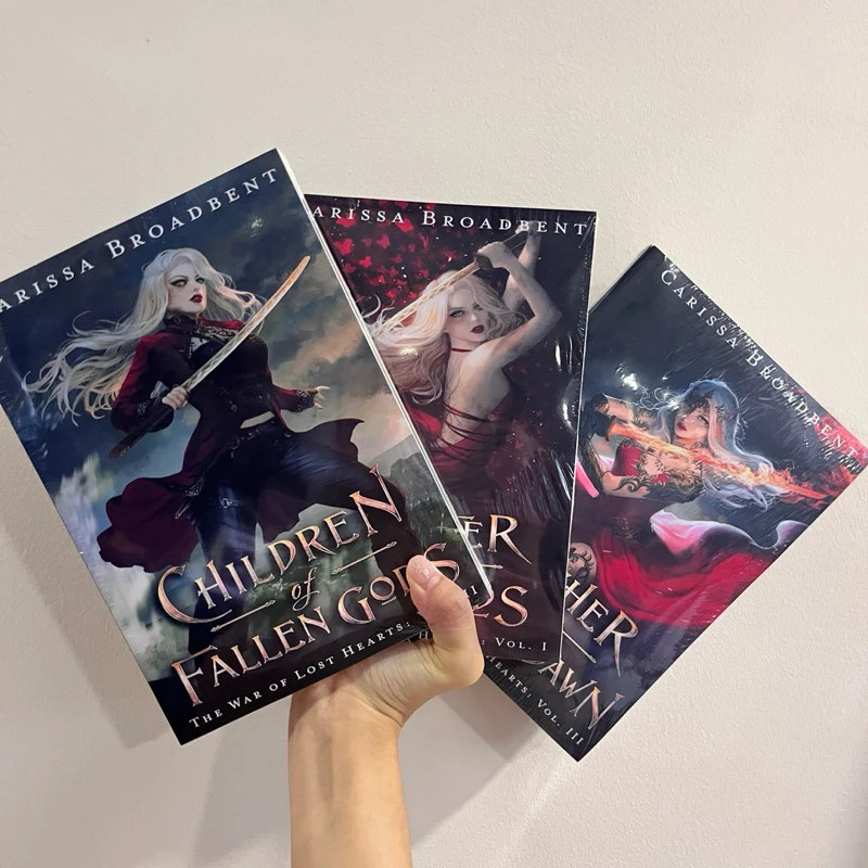 The War of Lost Hearts Series 3 Books Daughter of No Worlds by Carissa Broadbent