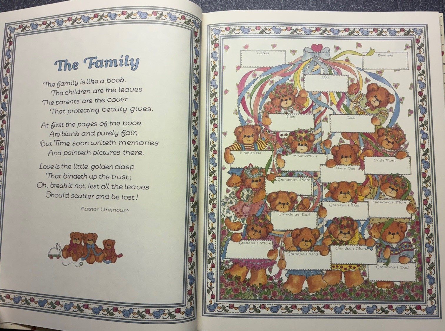 Vintage Lucy Rigg Baby Book- “Baby’s Book” For Recording Milestones- (1986)- New