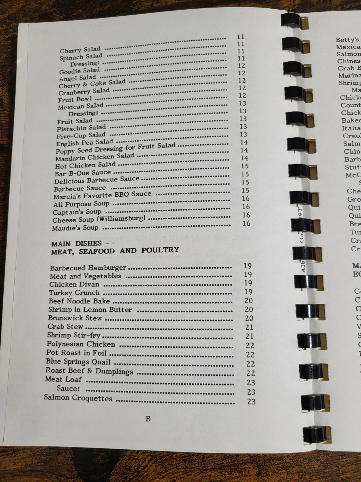 Cookbook Spiral Avalon United Methodist Church Albany Georgia recipe book 1985