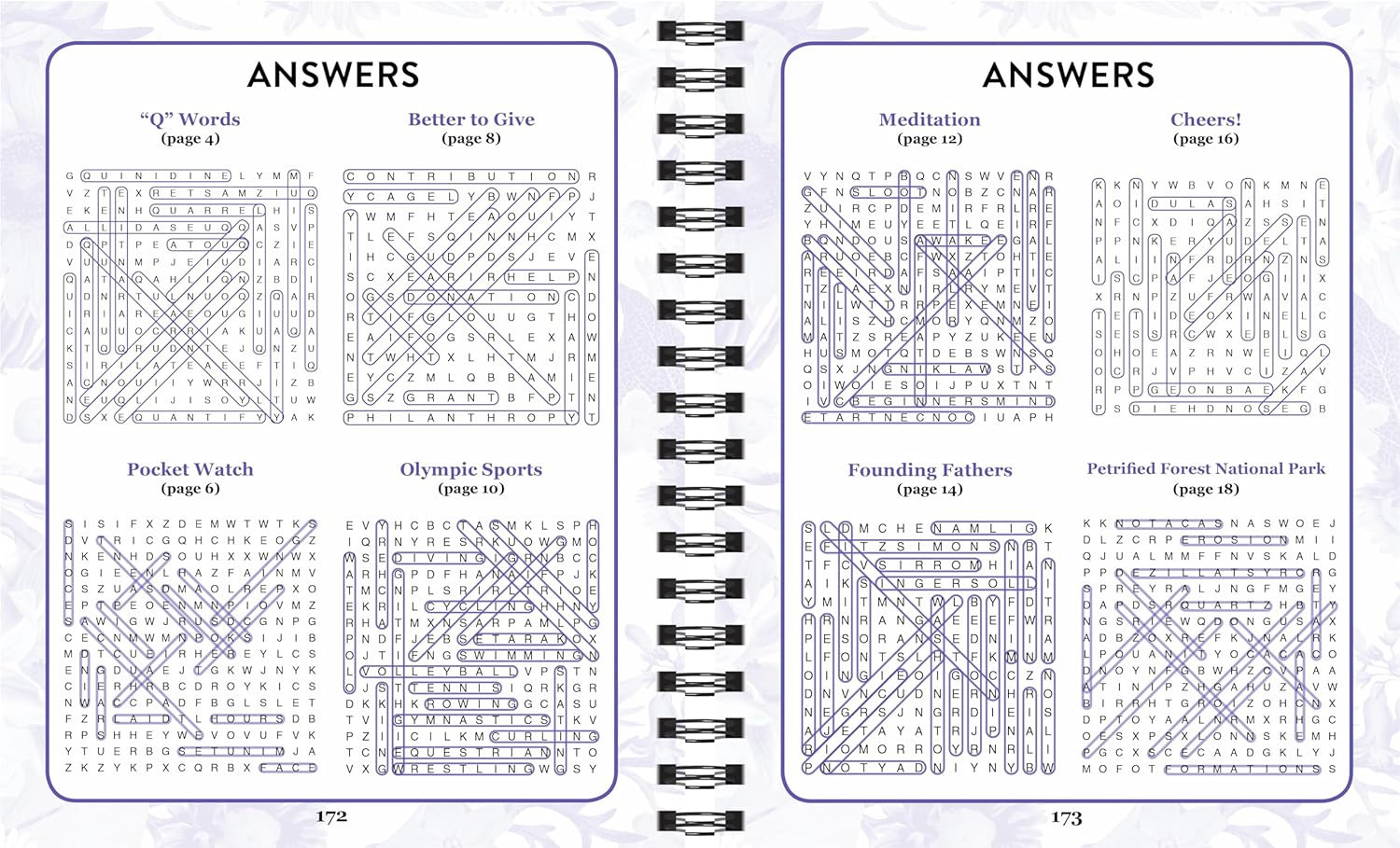 Brain Games Calm Large Print Word Search Puzzle Book 192 Pages