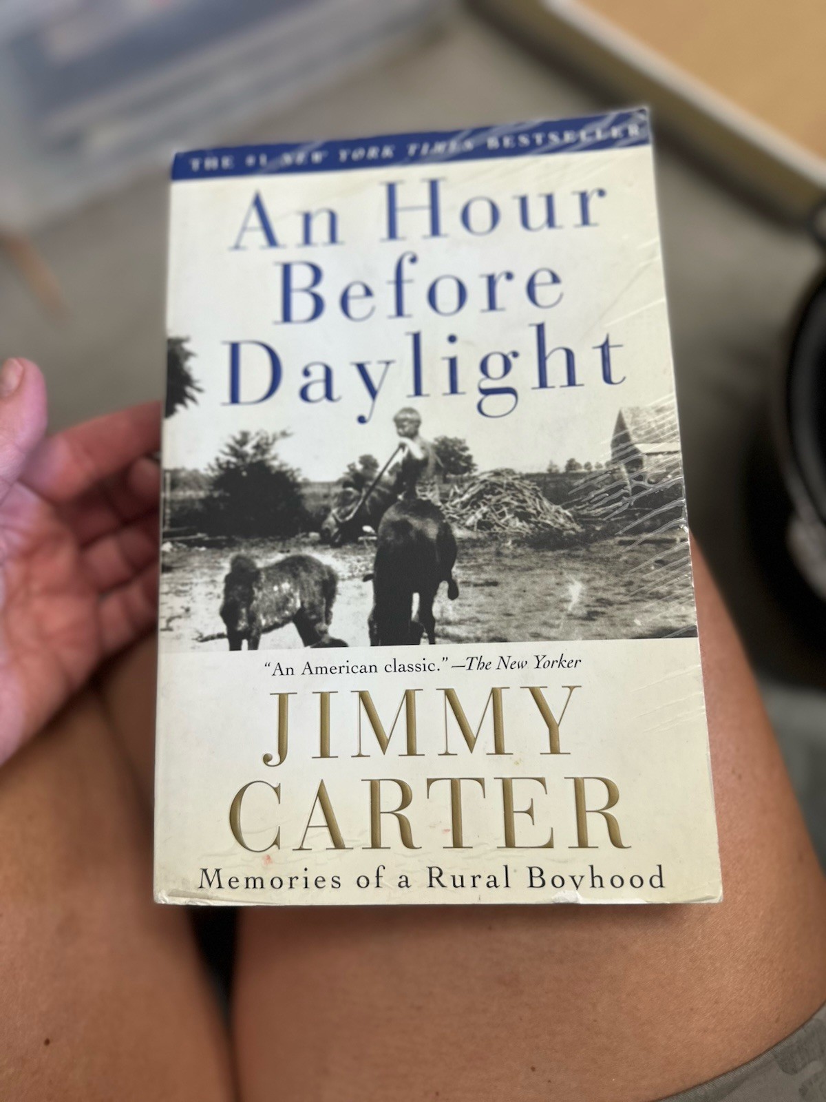 An Hour Before Daylight : Memories of a Rural Boyhood by Jimmy Carter