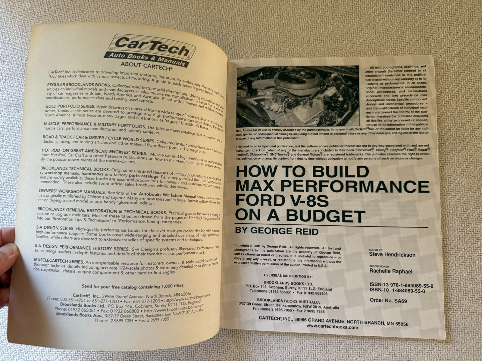How to Build Max Performance FORD V-8S ON A BUDGET George Reid PB
