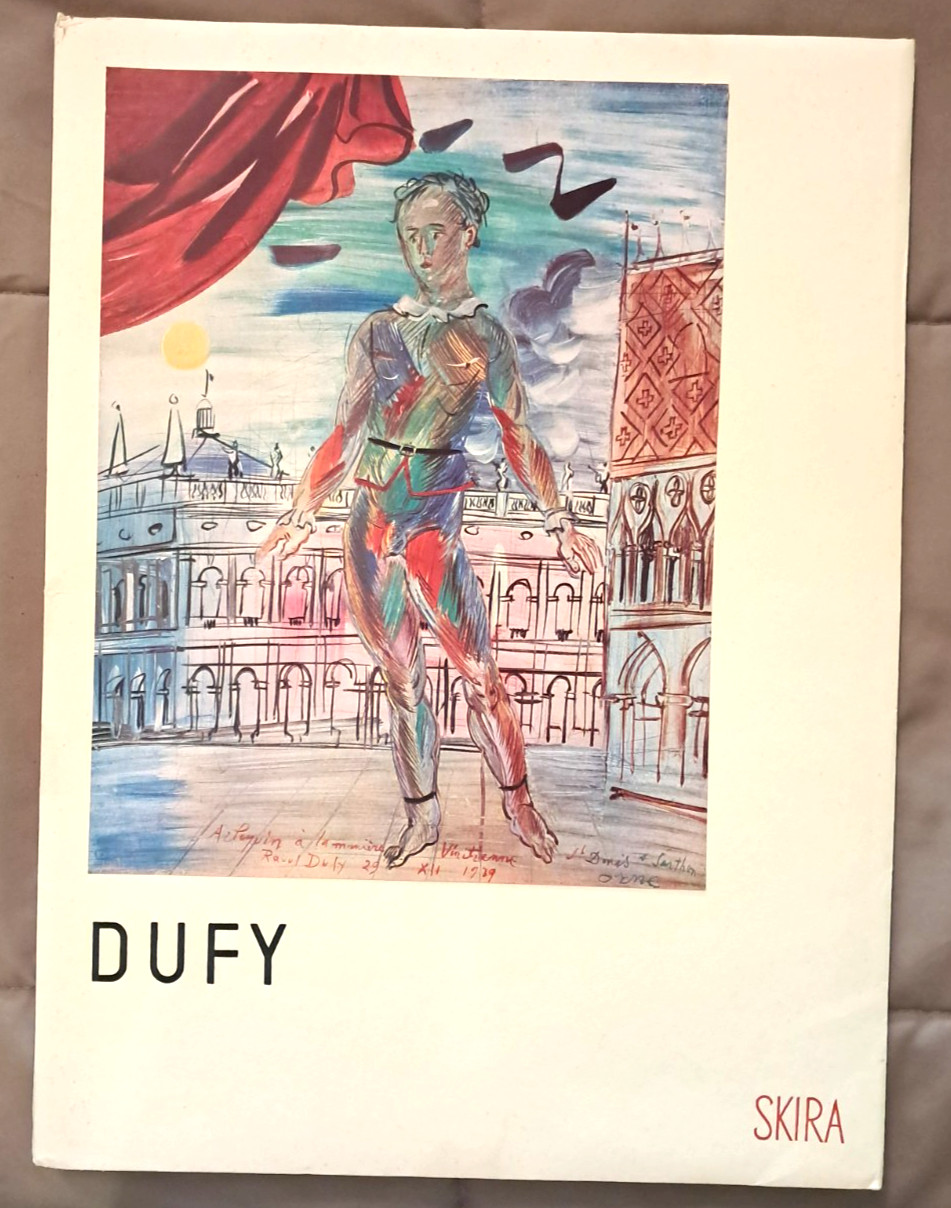 DUFY, Masterpieces of French Painting, Maurice Raynal, FOLIO SIZE SC, SKIRA 1939