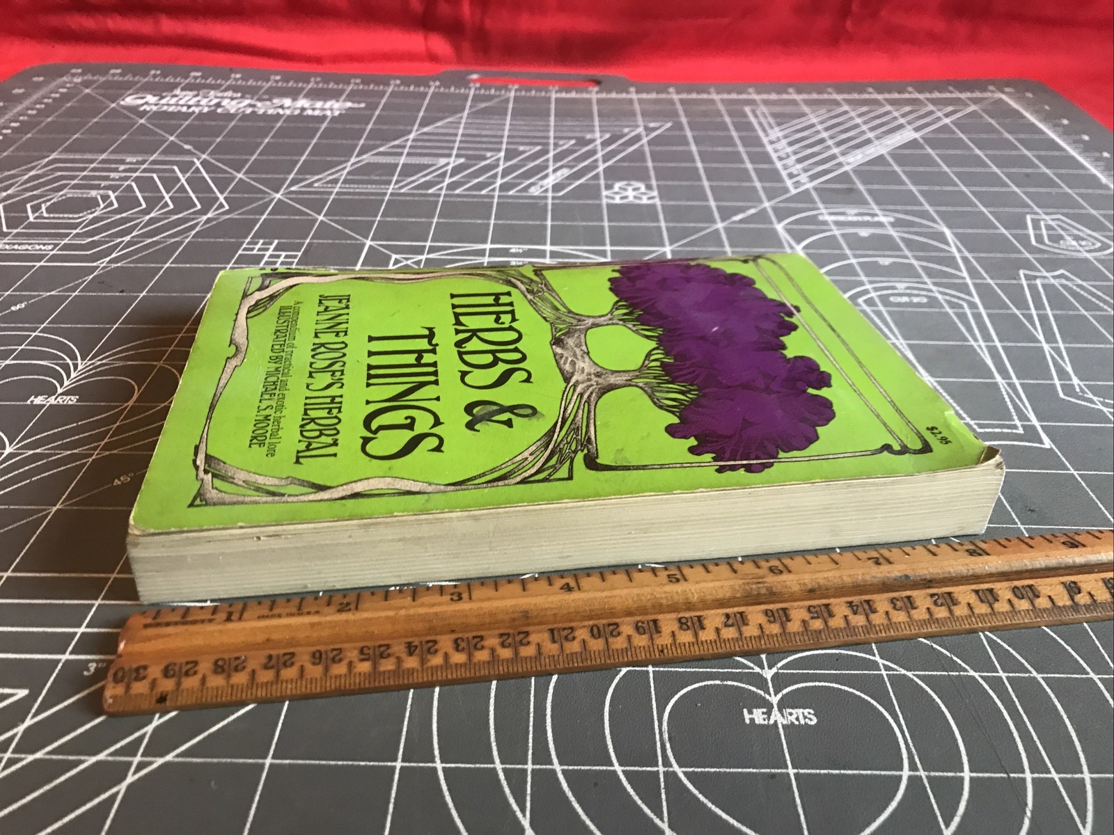 Vintage 1975 Herbs & Things by Jeanne Rose’s Herbal Book