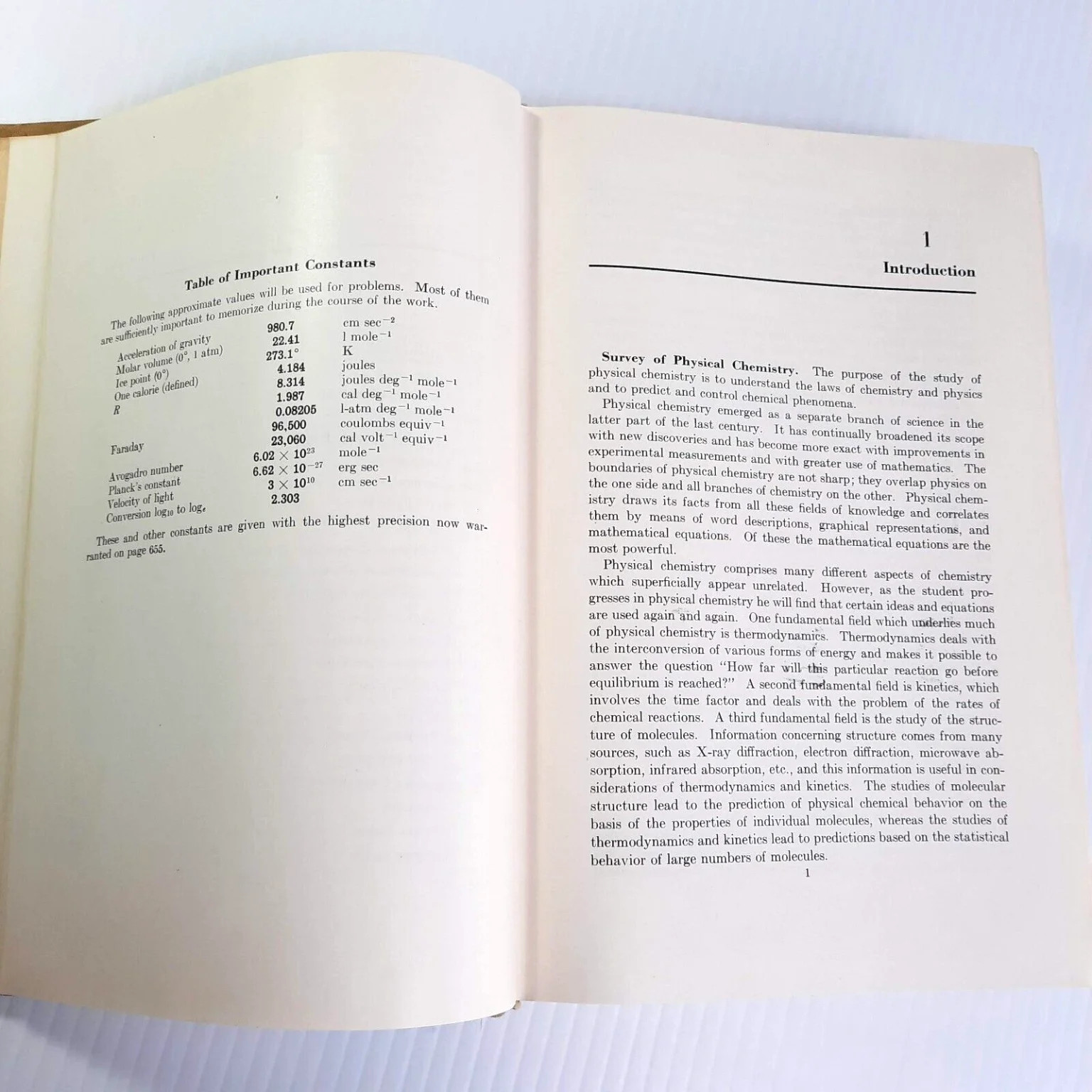 Physical Chemistry Daniels Alberty Science Textbook John Wiley & Sons 1955