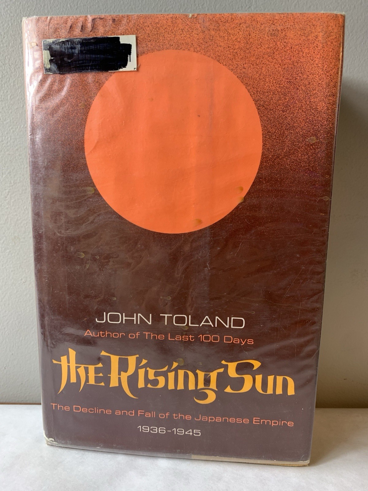 The Rising Sun 1936-1945 in one volume by John Toland HCDJ 1970 1st Edition