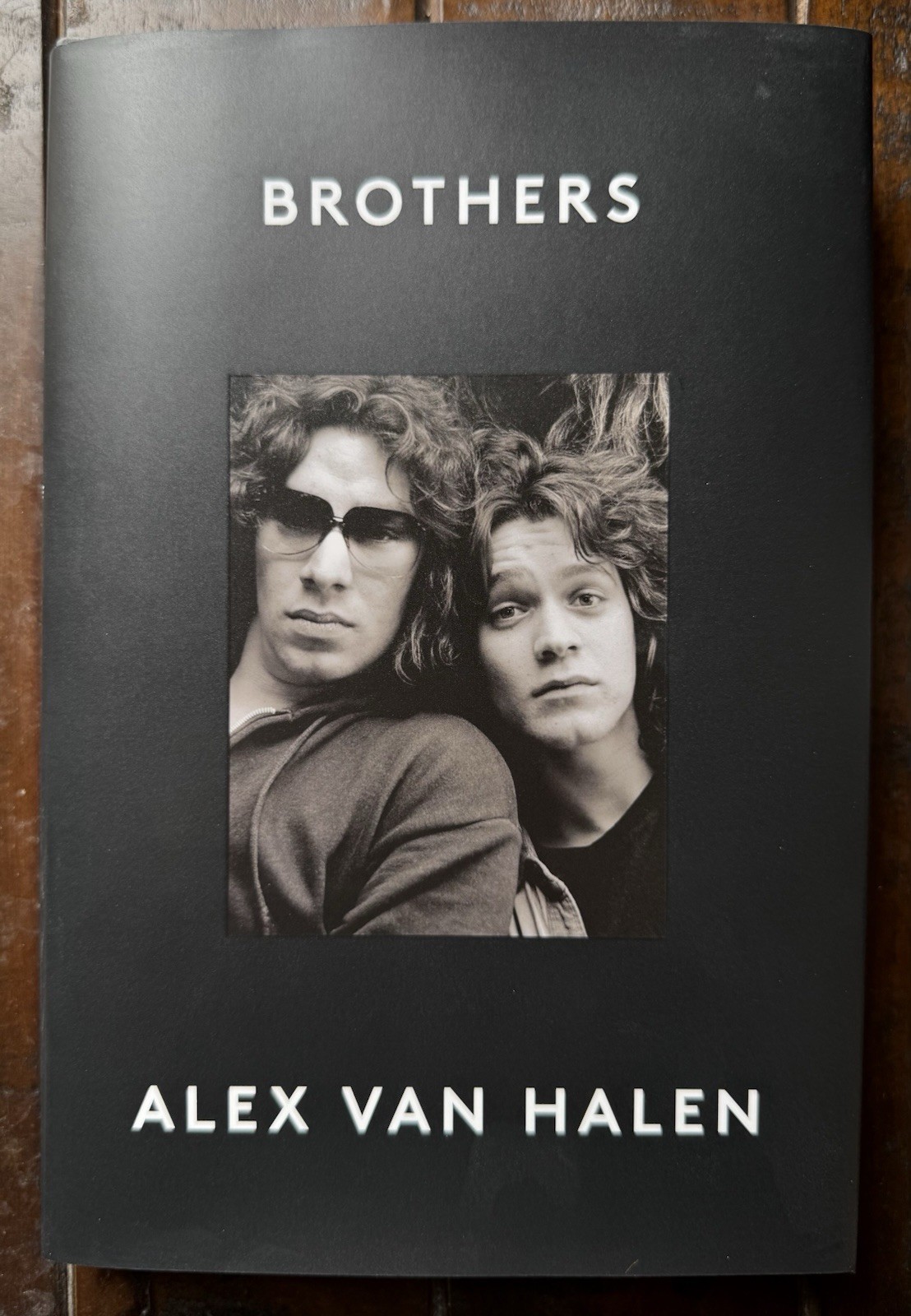 SIGNED by Alex Van Halen Brothers 1st Ed, 1st Printing Beckett Authenicated