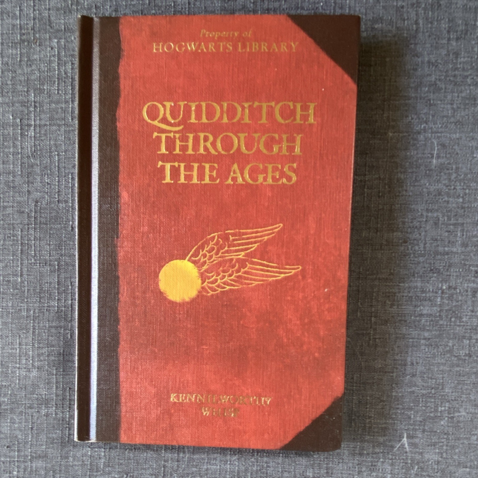 Arthur A. Levine Books Scholastic Quidditch Through the Ages Hardcover by Whisp